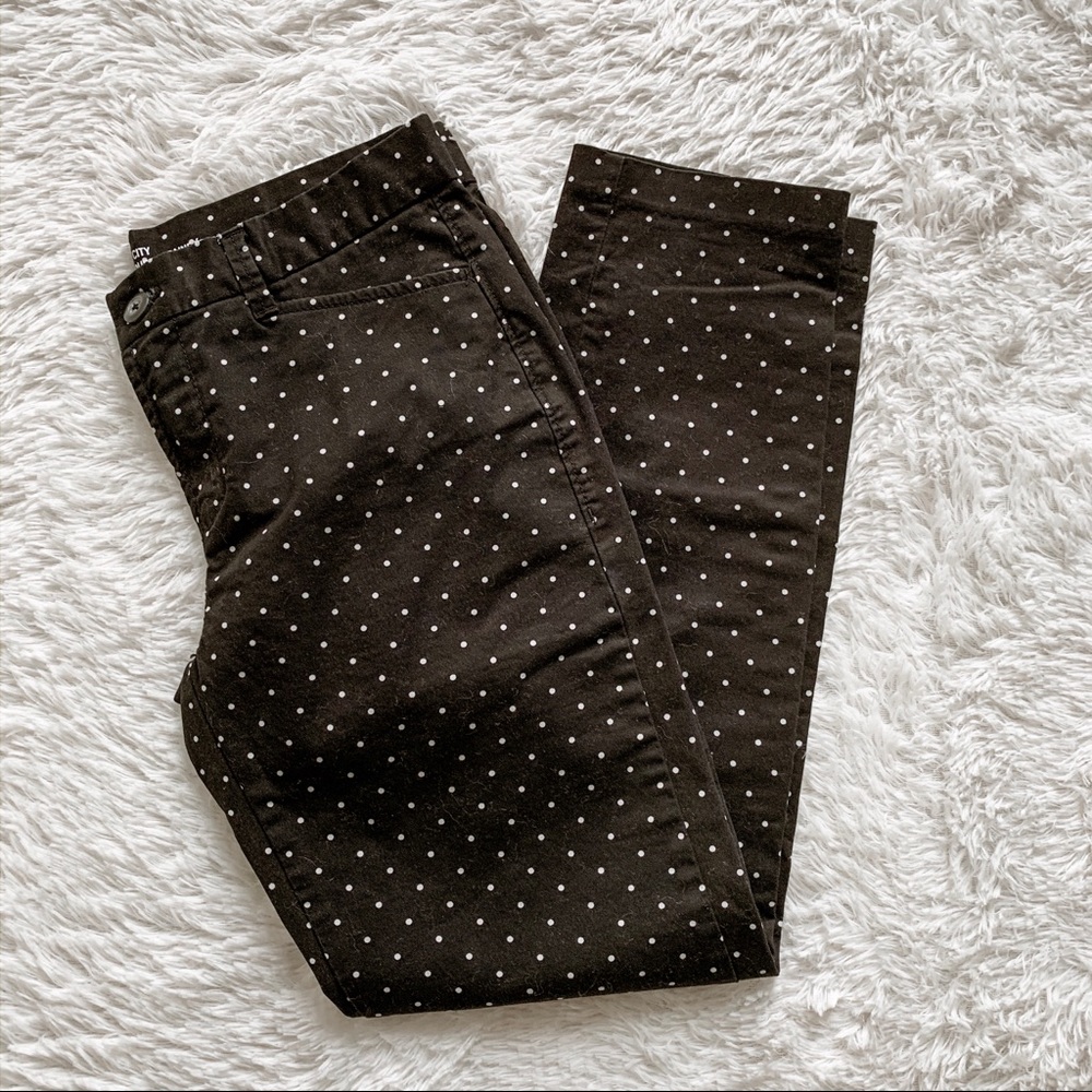 Polka dot pants